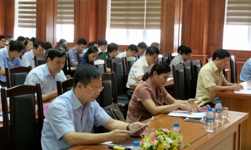 Cao Bằng: Hội nghị báo cáo viên thường kỳ tháng 8/2018