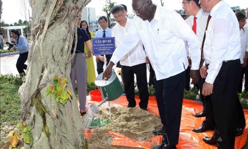 Khánh thành Công viên Fidel tại Quảng Trị