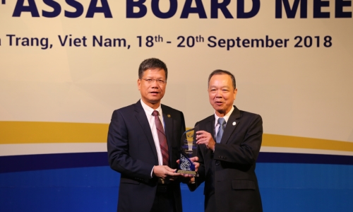BHXH Việt Nam vinh dự nhận giải thưởng về công nghệ thông tin tại Hội nghị ASSA 35
