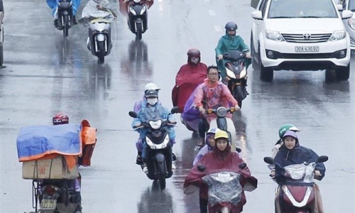 Gió mùa Đông Bắc tràn về, khu vực Bắc Bộ trời chuyển lạnh