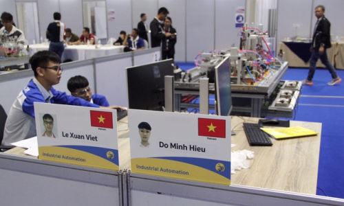 Đoàn thí sinh Việt Nam xếp hạng 3 Kỳ thi tay nghề Asean lần thứ 12
