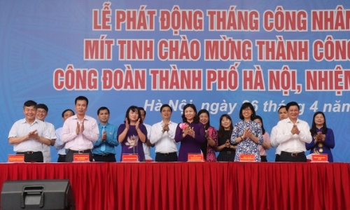 Phát động Tháng Công nhân năm 2018