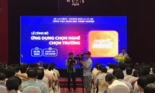 Công bố ứng dụng Chọn nghề - Chọn trường trên thiết bị di động