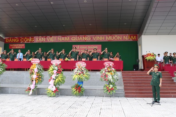 Trường Sĩ quan Lục quân 2 khai giảng năm học 2018 - 2019