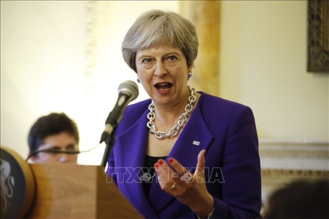 Thủ tướng Anh Theresa May. Ảnh: AFP/TTXVN