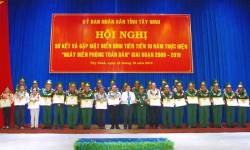Tây Ninh: Tăng cường thực hiện “Chiến lược bảo vệ biên giới quốc gia”
