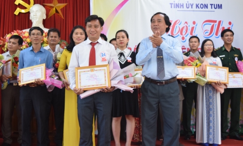 Kon Tum: Hoàn thành Hội thi Báo cáo viên giỏi cấp tỉnh năm 2019