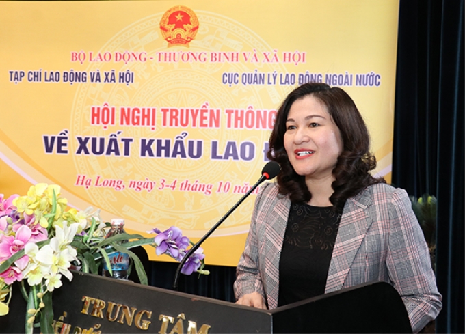 Thứ trưởng Nguyễn Thị Hà phát biểu kết luận Hội nghị