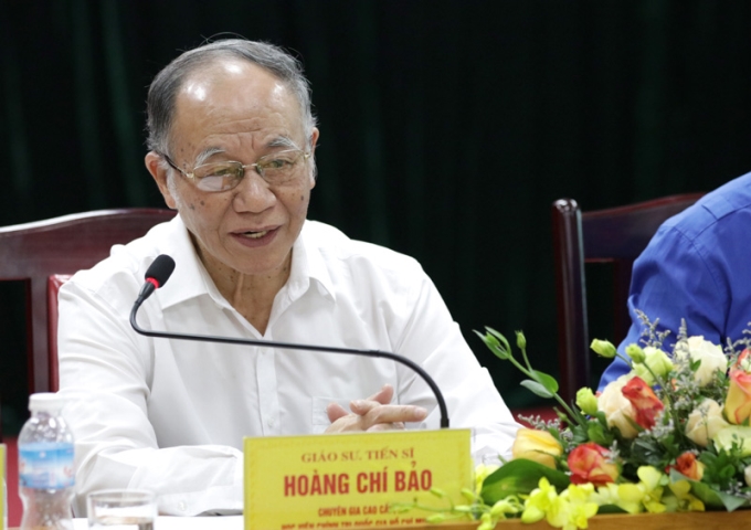 GS.TS Hoàng Chí Bảo chia sẻ những tư tưởng của Chủ tịch Hồ Chí Minh về thế hệ trẻ.