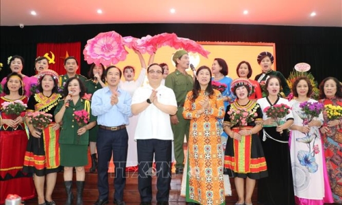 Bí thư Thành ủy Hà Nội và TPHCM dự Ngày hội Đại đoàn kết toàn dân tộc