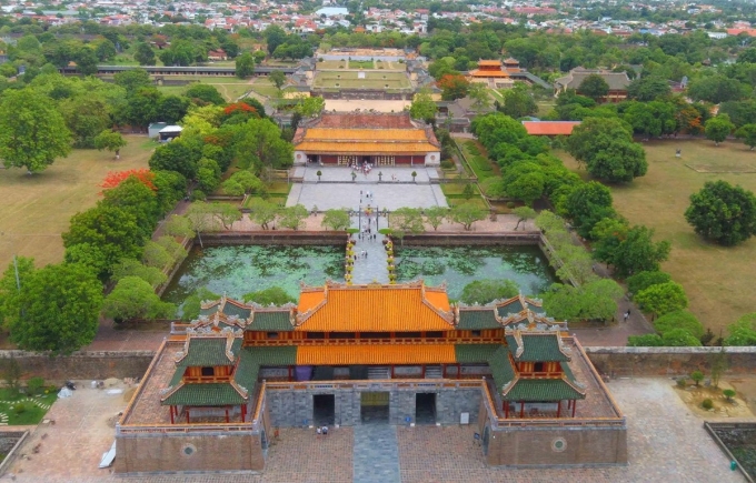 Quần thể di tích cố đô Huế được UNESCO công nhận là Di sản Văn hóa thế giới năm 1993. (Ảnh: Nhật Anh/TTXVN)