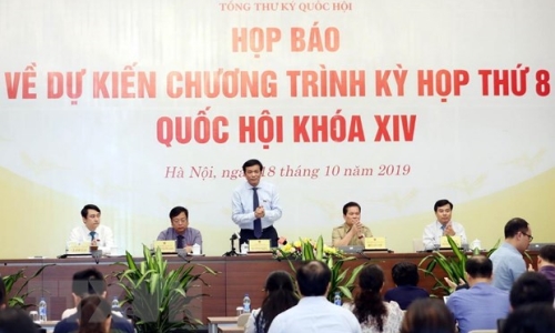 Kỳ họp thứ 8 hoàn thành chương trình với nhiều nội dung quan trọng