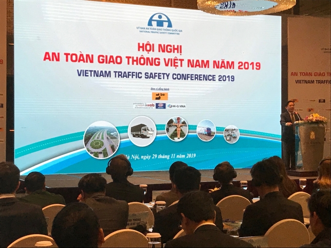 Quang cảnh Hội nghị an toàn giao thông năm 2019 (ảnh DP)