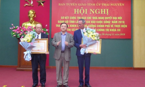 Thái Nguyên:  Sơ kết cuộc thi Đưa Nghị quyết Đại hội Đảng bộ tỉnh vào cuộc sống