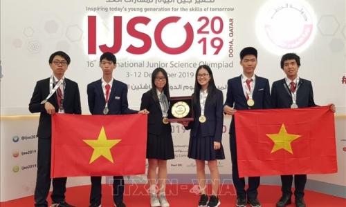 Việt Nam giành 3 HCV, 3 HCB tại Kỳ thi Olympic Khoa học trẻ quốc tế IJSO 2019