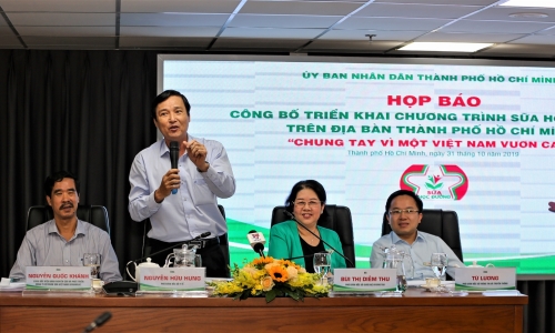 Thành phố Hồ Chí Minh chính thức triển khai chương trình Sữa học đường