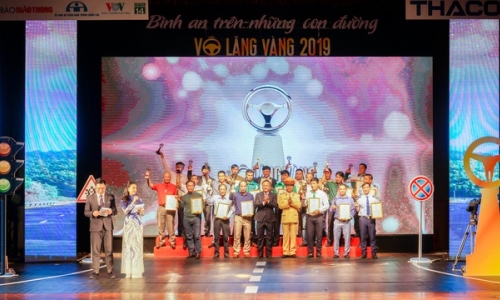 Giải thưởng Vô lăng vàng 2019: Ghi nhận sự đóng góp của các đơn vị vận tải và lái xe trong an toàn giao thông