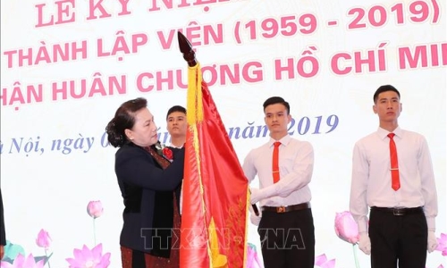 Chủ tịch Quốc hội dự Lễ kỷ niệm 60 năm thành lập Viện Khoa học thủy lợi Việt Nam