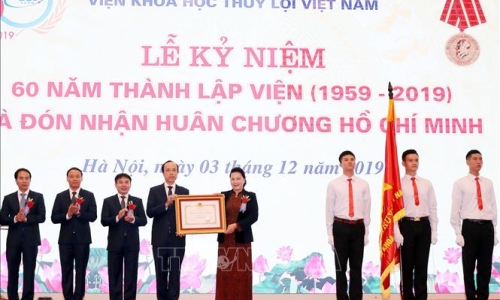 Nỗ lực xứng đáng là Viện khoa học hàng đầu về khoa học công nghệ và đào tạo trong lĩnh vực thủy lợi