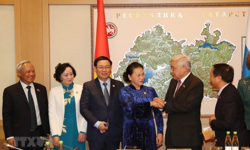 Thúc đẩy quan hệ hợp tác nhiều lĩnh vực giữa Việt Nam và Cộng hoà Tatarstan