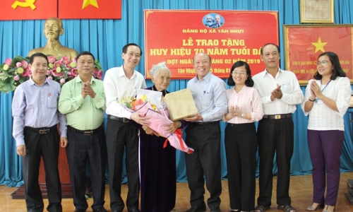 Thành phố Hồ Chí Minh: Trao Huy hiệu Đảng đợt 3/2/2019