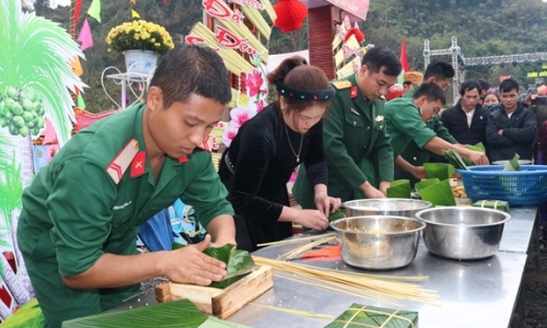 Sức xuân nơi biên cương