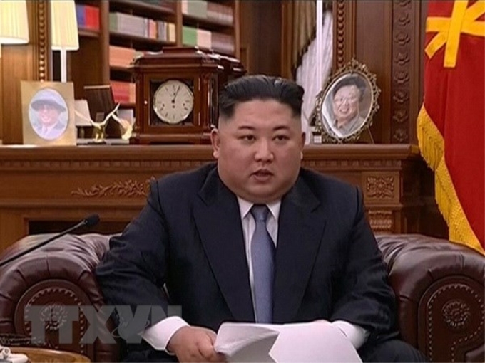 Chủ tịch Triều Tiên Kim Jong-un. (Ảnh: YONHAP/TTXVN)