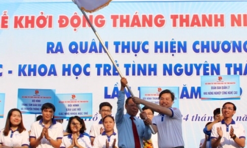 TPHCM khởi động Tháng Thanh niên năm 2019 và ra quân chương trình “Trí thức khoa học trẻ tình nguyện” lần 10 năm 2019