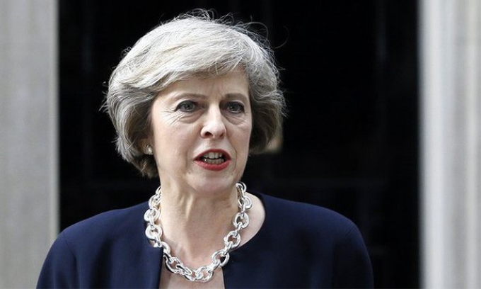 Thủ tướng Anh Theresa May xin gia hạn Điều 50 Hiệp ước Lisbon cho tới 30/6/2019 - Ảnh: AP