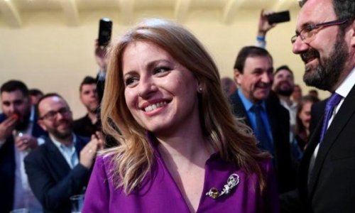 Bà Zuzana Caputova được bầu làm nữ Tổng thống đầu tiên của Slovakia