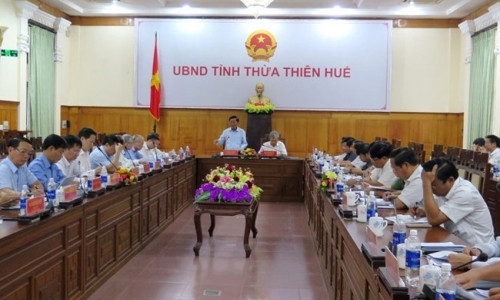 Đoàn công tác Tiểu ban Văn kiện Đại hội XIII làm việc tại Thừa Thiên - Huế