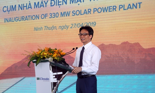 Ninh Thuận vận hành hai dự án điện mặt trời lớn nhất nước