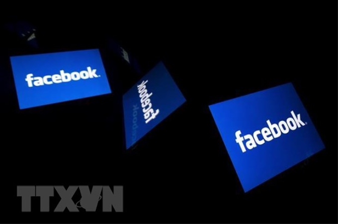 Biểu tượng Facebook. (Nguồn: AFP/TTXVN)