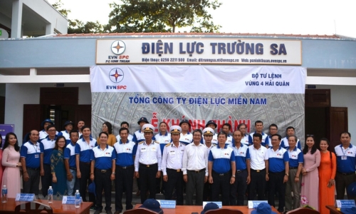 EVN đảm bảo cung cấp điện liên tục tại các điểm đảo Trường Sa