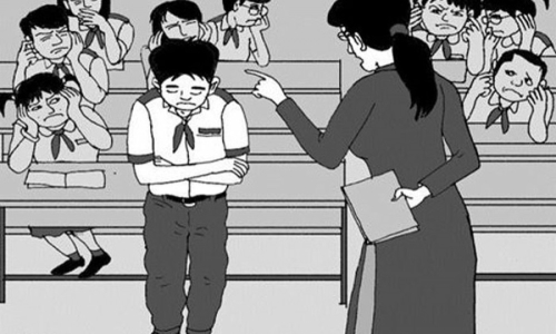 Giáo viên cần thận trọng khi áp dụng hình phạt đối với học sinh