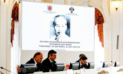 Hội thảo "Di sản tinh thần của Hồ Chí Minh - 50 năm sau" tại Nga