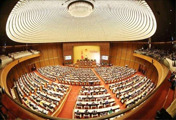 Toàn cảnh phiên khai mạc Kỳ họp thứ 7, Quốc hội khóa XIV. (Ảnh minh họa: TTXVN).