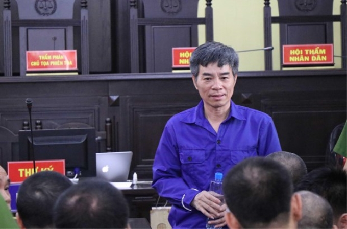 Bị cáo Trương Tuấn Dũng, nguyên Phó Chủ tịch UBND huyện Mường La (Ảnh: TTXVN)