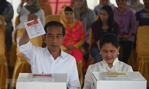 Tổng thống Indonesia Joko Widodo tái đắc cử nhiệm kỳ hai