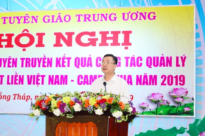 Đồng chí Bùi Trường Giang: Cần bám sát thực tế, tập trung nắm bắt tình hình dư luận, tư tưởng trong nhân dân, nhất là khu vực giáp biên để có biện pháp tuyên truyền phù hợp