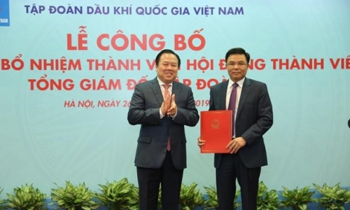 Chính thức bổ nhiệm Tổng Giám đốc Tập đoàn Dầu khí Việt Nam