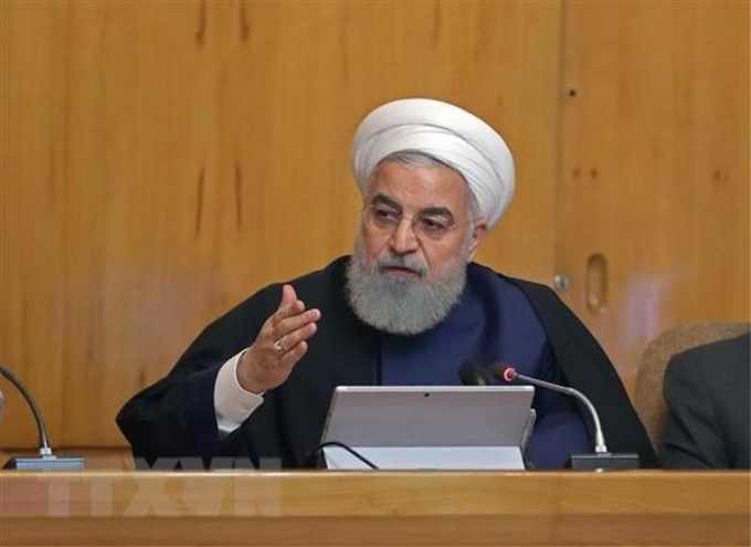 Tổng thống Iran Hassan Rouhani. (Nguồn: AFP/TTXVN)