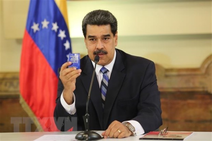 Tổng thống Venezuela Nicolas Maduro. (Ảnh: AFP/TTXVN)