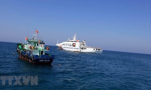 Cảnh sát biển được quyền hoạt động ngoài vùng biển Việt Nam