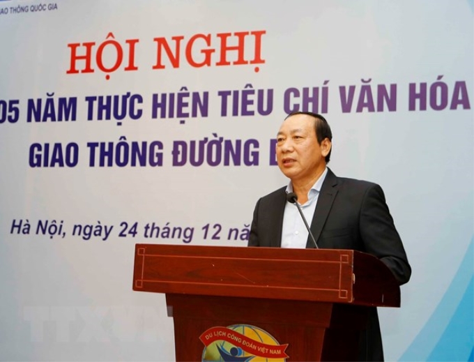 Nguyên Thứ trưởng Bộ Giao thông vận tải Nguyễn Hồng Trường. (Ảnh: TTXVN).