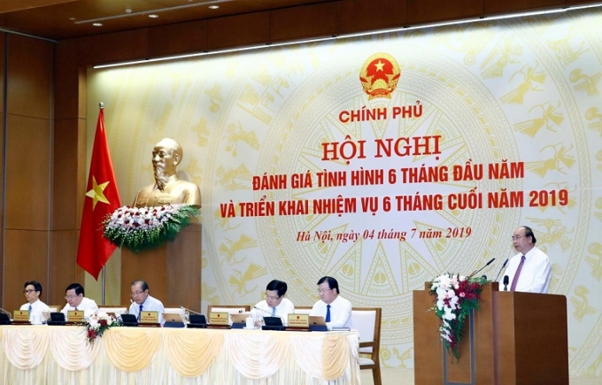 Thủ tướng Chính phủ Nguyễn Xuân Phúc phát biểu tại Hội nghị. (Ảnh: TTXVN)