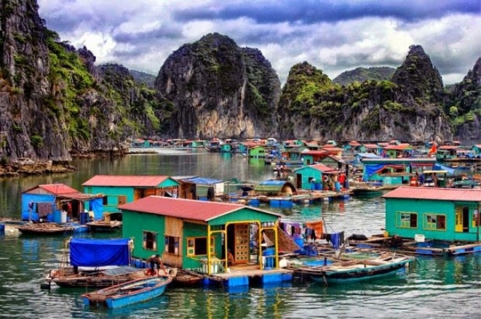 Làng chài vịnh Hạ Long. (Ảnh minh họa)