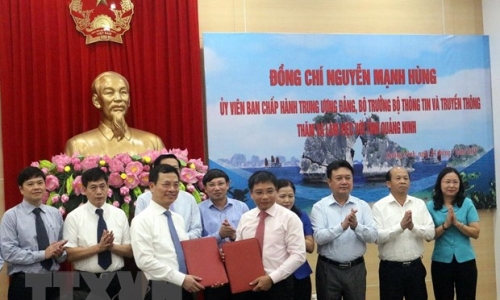 Bộ Thông tin-Truyền thông ưu tiên đầu tư hạ tầng mạng 5G ở Quảng Ninh