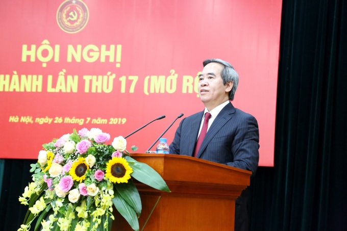 Trưởng Ban Kinh tế Trung ương Nguyễn Văn Bình phát biểu chỉ đạo Hội nghị
