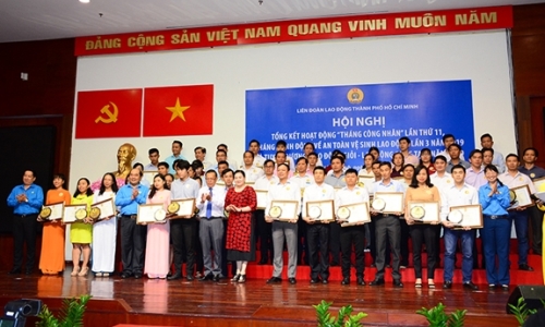 TP Hồ Chí Minh tuyên dương 58 điển hình “Lao động giỏi – Lao động sáng tạo” năm 2019